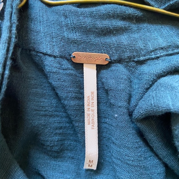 Free People Glitter City - tie mock neck tank top - Picture 8 of 8